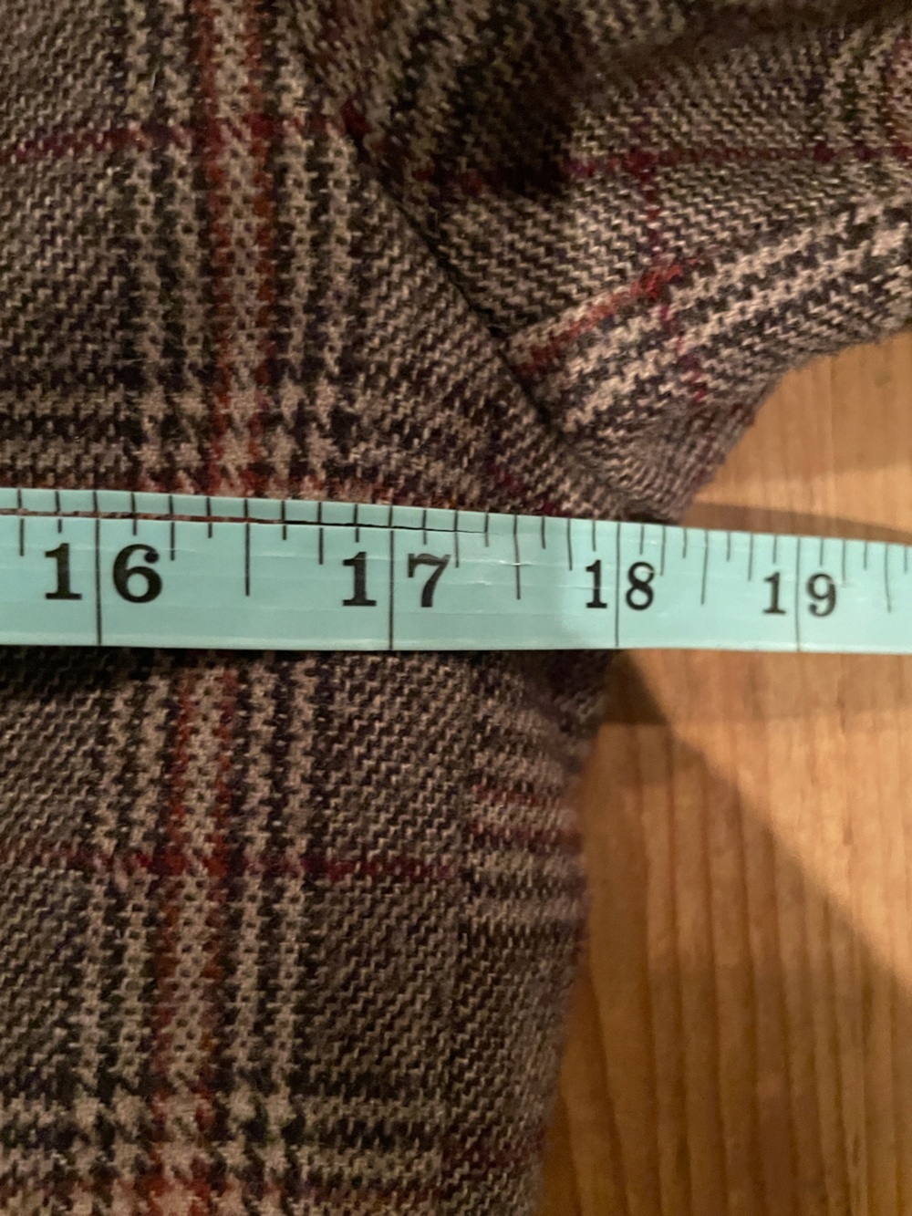 LOGG Houndstooth Suede Patch Tailored Blazer Equestrian Preppy Old Money 8 - Picture 4 of 8